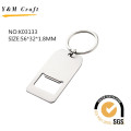 Personalisierte benutzerdefinierte Logo und Form Metall Flaschenöffner Keychain (Y03007)